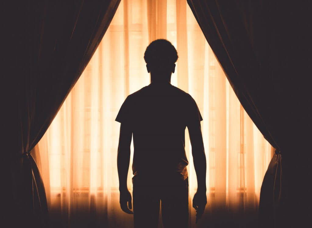 Teen in mental distress.